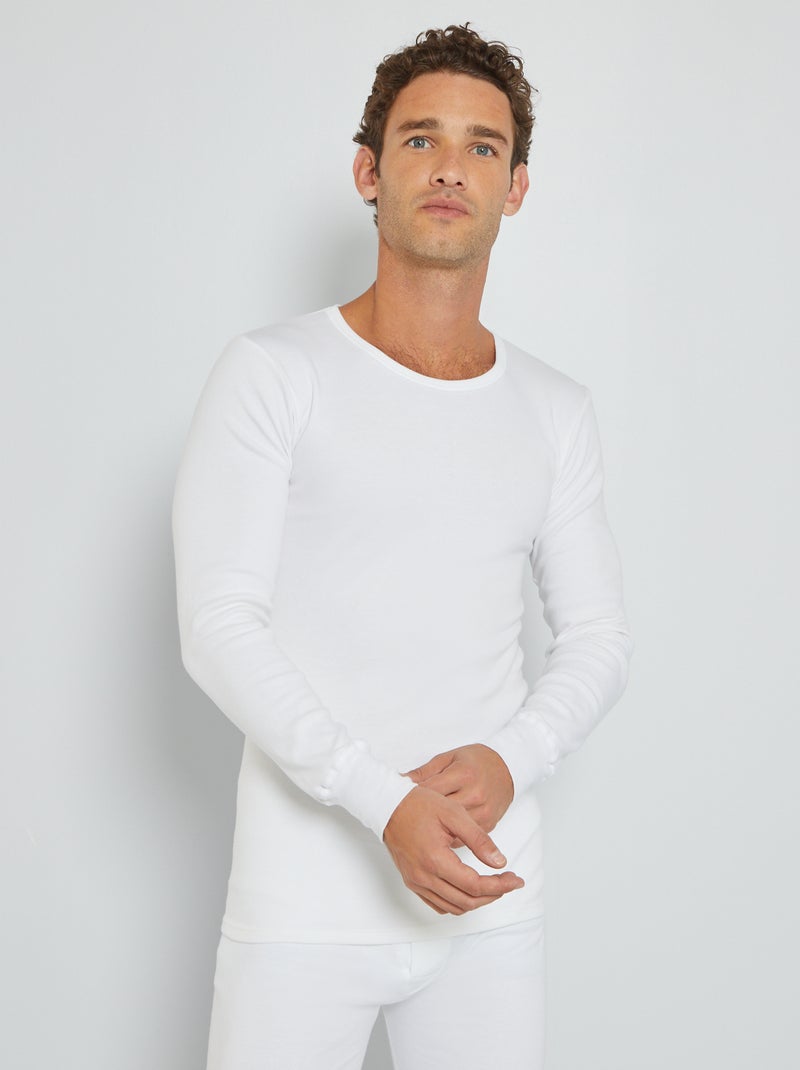 T-shirt termorregulante 'Hekla par Lemahieu' Branco - Kiabi