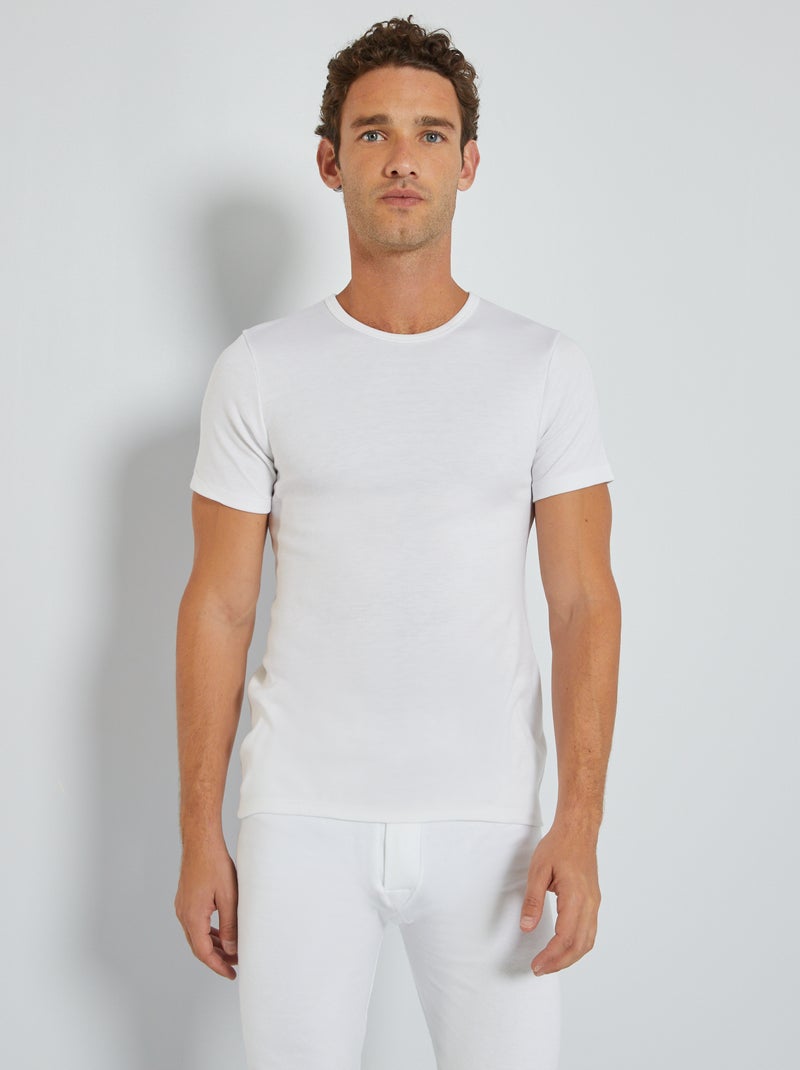 T-shirt termorregulante 'Hekla par Lemahieu' Branco - Kiabi