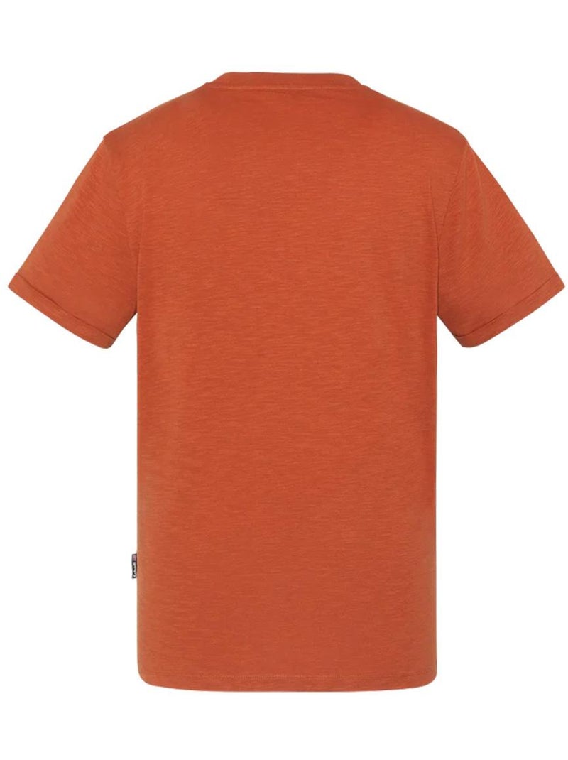 T-Shirt Terracota para Homem Schott TSKEA1 Laranja - Kiabi