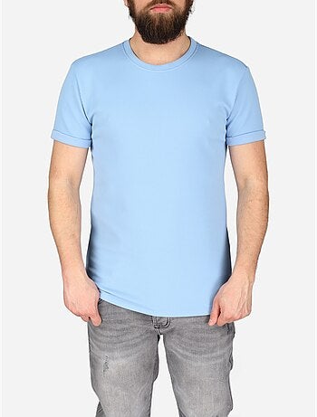 T-shirt texturada - frilivin