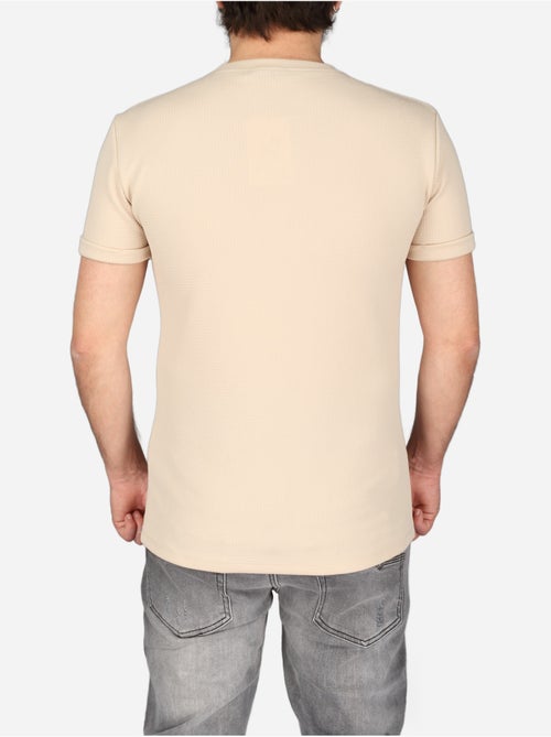 T-shirt texturada - frilivin - Kiabi