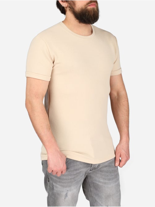 T-shirt texturada - frilivin - Kiabi