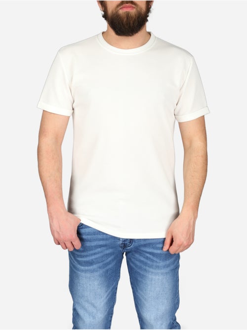 T-shirt texturada - frilivin - Kiabi T-shirt texturada - frilivin - Kiabi