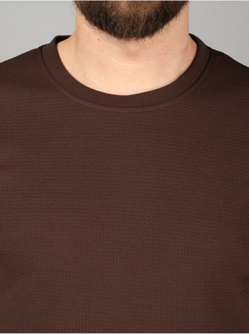 T-shirt texturada - frilivin - Kiabi T-shirt texturada - frilivin - Kiabi
