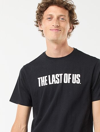 T-shirt 'The Last of Us' de manga curta com estampado frente/verso