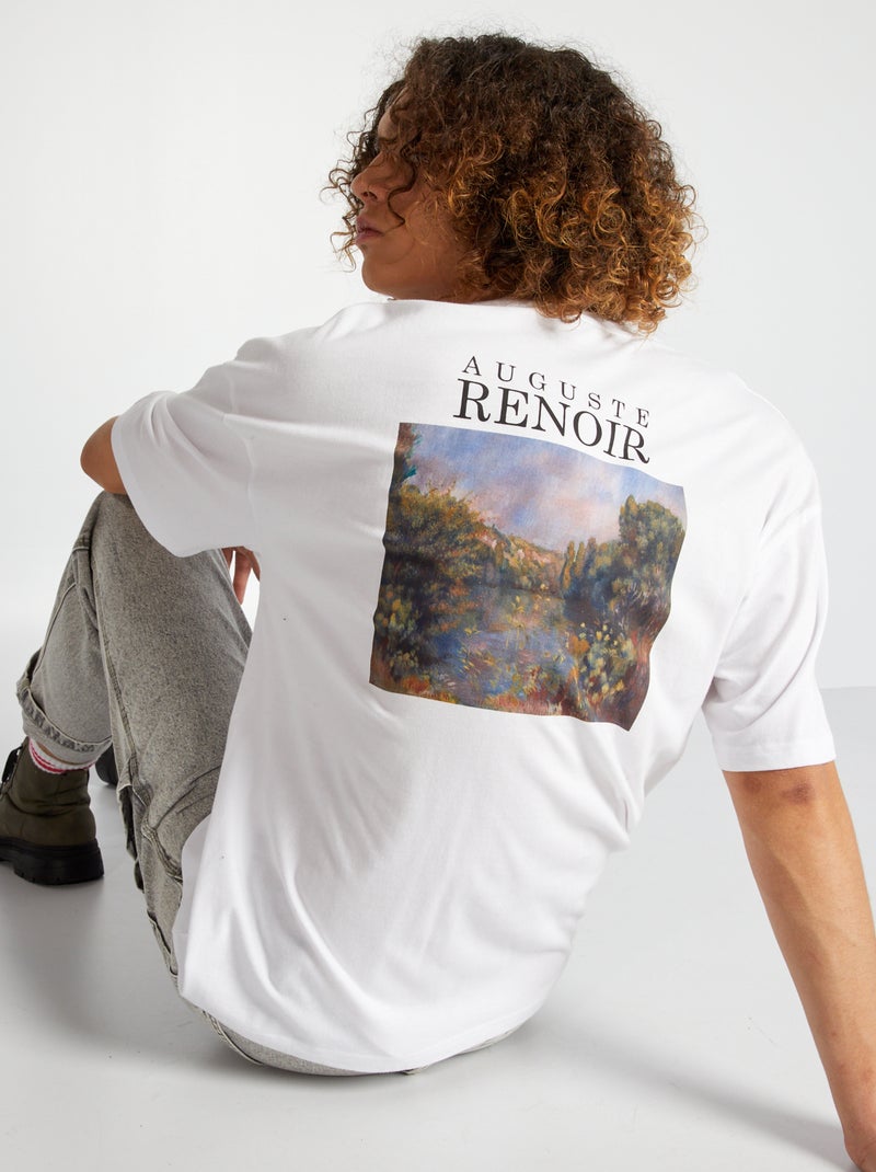T-shirt 'The National Gallery' BRANCO - Kiabi
