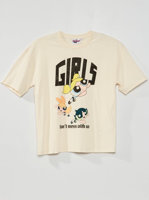 T-shirt 'The Powerpuff Girls' em jersey - Kiabi