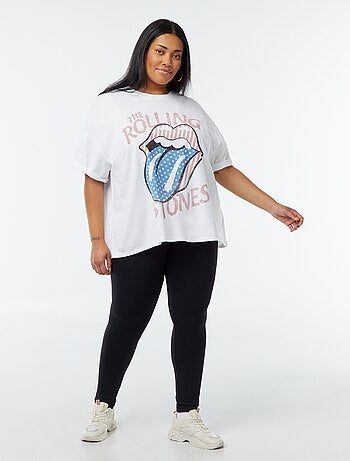 T-shirt 'The Rolling Stones' de manga curta