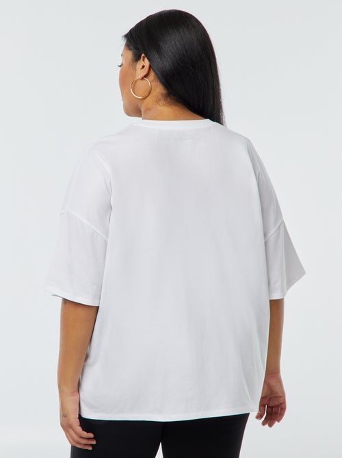 T-shirt 'The Rolling Stones' de manga curta - Kiabi