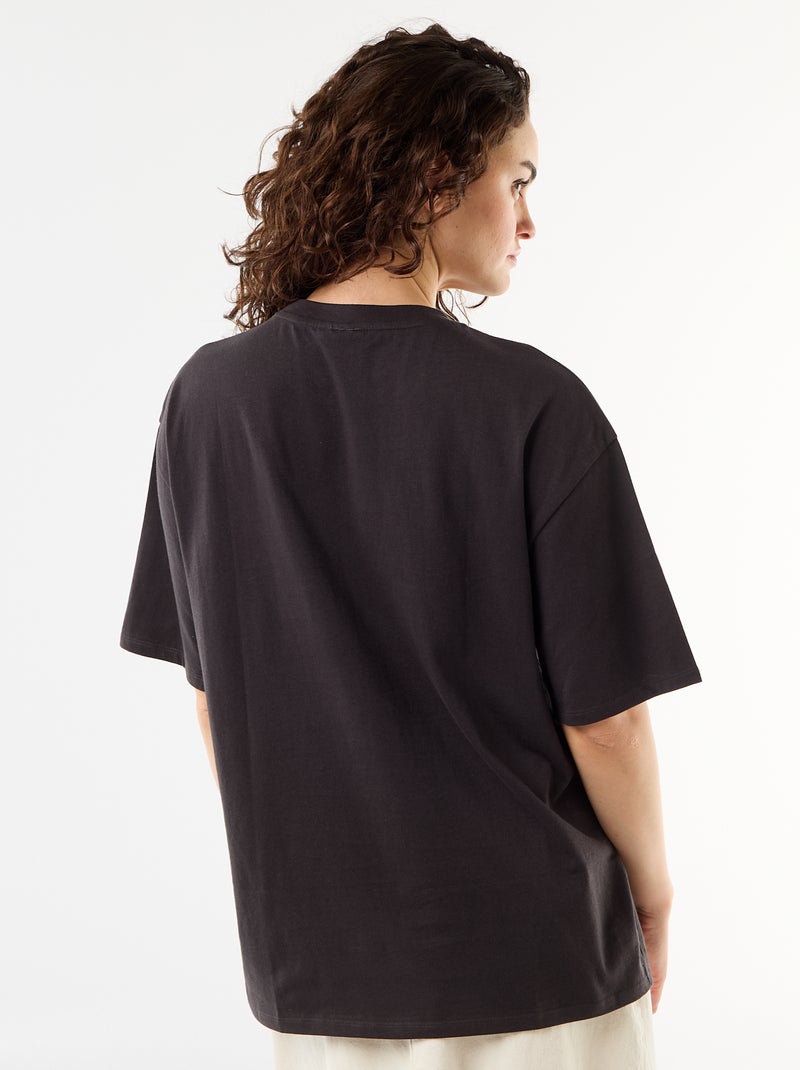 T-shirt "The Rolling Stones" Preto - Kiabi