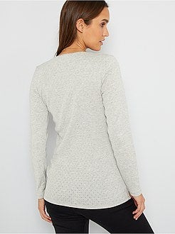 T-shirt Thermolactyl 'Damart' - Kiabi