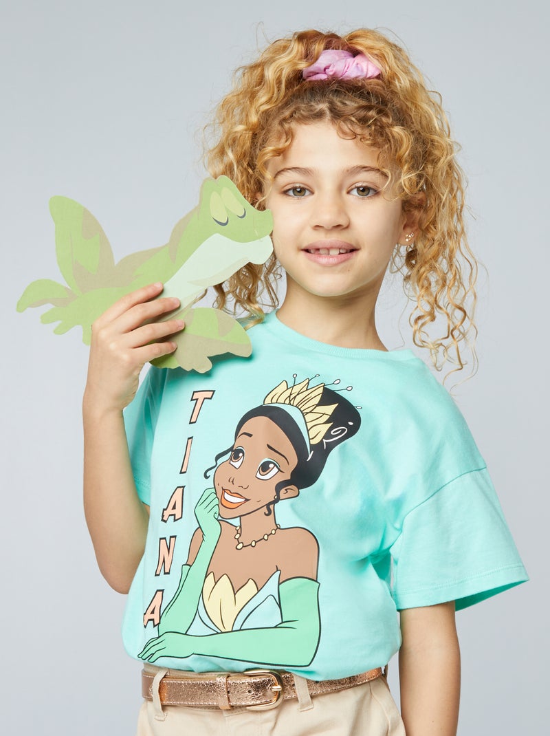 T-shirt 'Tiana' 'Disney' VERDE - Kiabi
