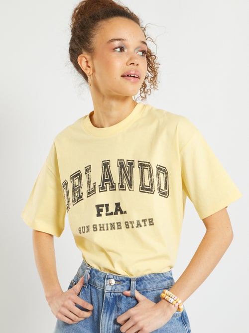 T-shirt tie and dye em jersey - Kiabi