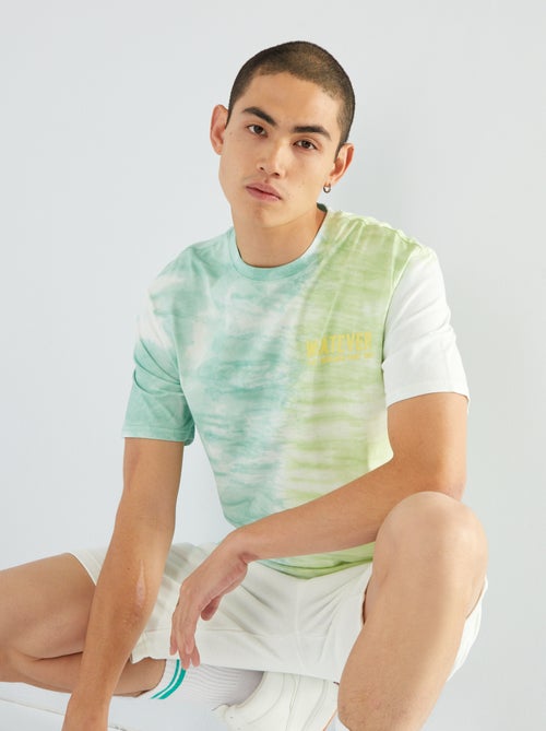T-shirt tie and dye em jersey - Kiabi