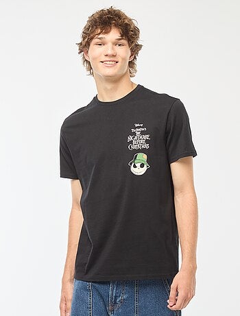 T-shirt 'Tim Burton' 'Disney' de manga curta