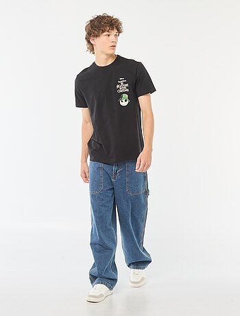 T-shirt 'Tim Burton' 'Disney' de manga curta