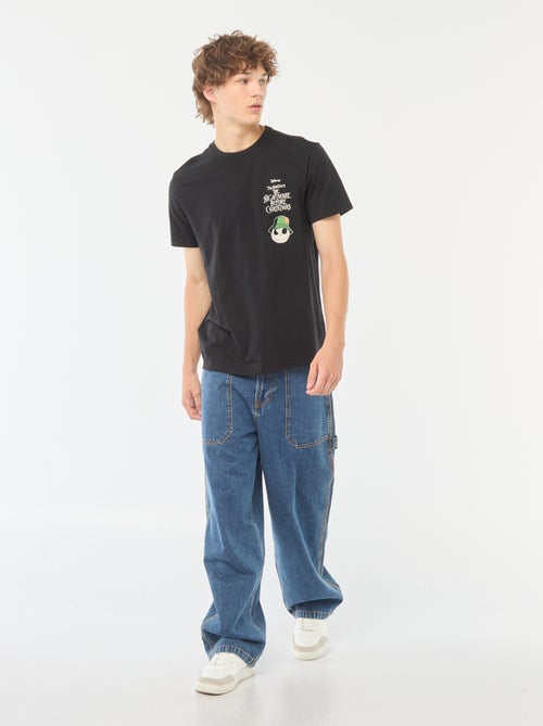 T-shirt 'Tim Burton' 'Disney' de manga curta - Kiabi