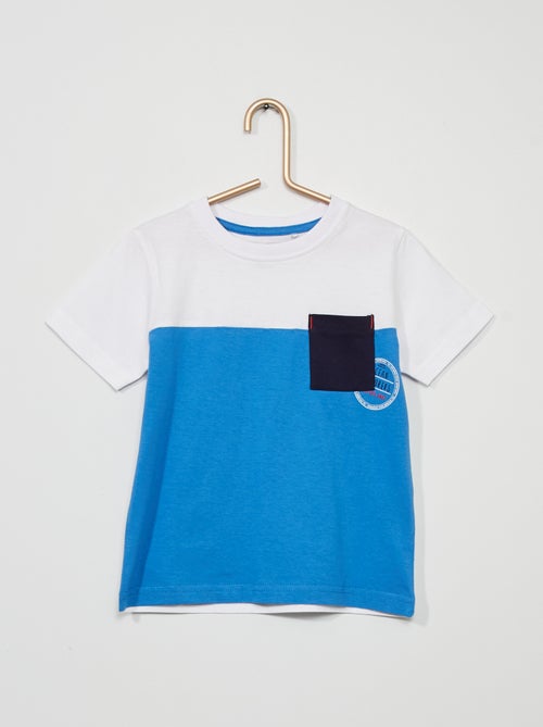 T-shirt tipo color block - Kiabi