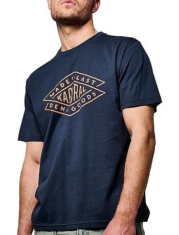T-shirt Toky Kaporal para Homem Azul Marinho