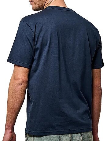 T-shirt Toky Kaporal para Homem Azul Marinho