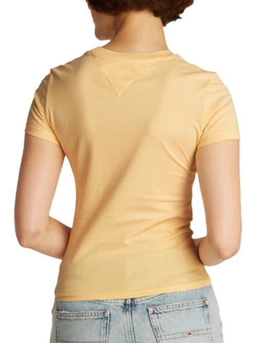 T-shirt Tommy Hilfiger Amarelo-Noite para Mulher - Kiabi T-shirt Tommy Hilfiger Amarelo-Noite para Mulher - Kiabi