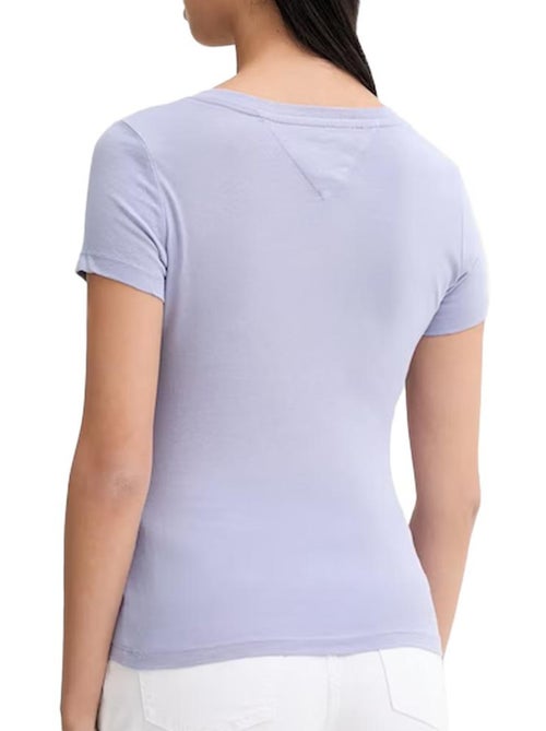 T-shirt Tommy Hilfiger Aruba Malva para Mulher - Kiabi T-shirt Tommy Hilfiger Aruba Malva para Mulher - Kiabi