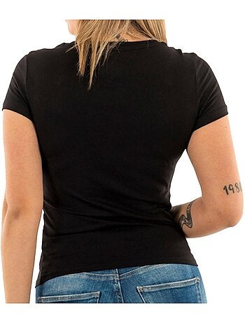 T-shirt Tommy Hilfiger Aruba Preto para Mulher