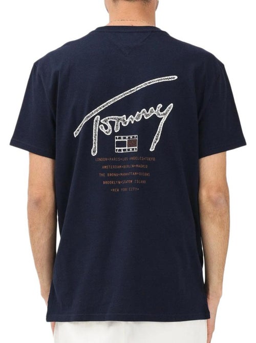 T-Shirt Tommy Hilfiger Backprint para Homem - Kiabi