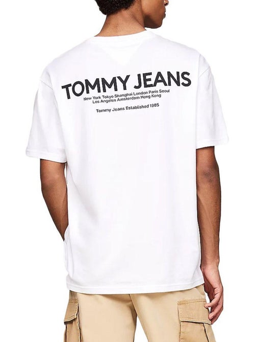 T-shirt tommy hilfiger branco para homem - Kiabi T-shirt tommy hilfiger branco para homem - Kiabi