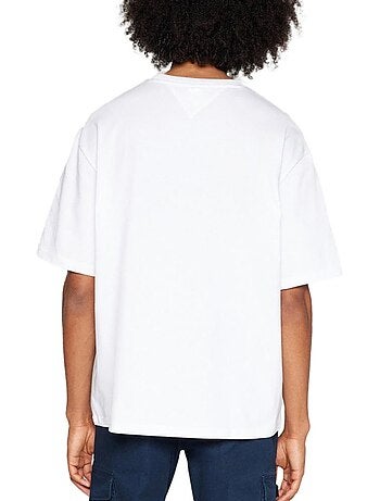 T-shirt tommy hilfiger branco para homem