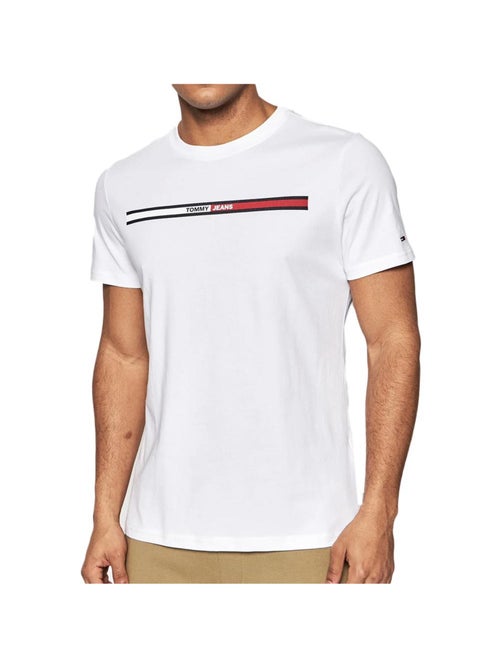 T-shirt Tommy Hilfiger Branco para Homem UM0UM03196 - Kiabi