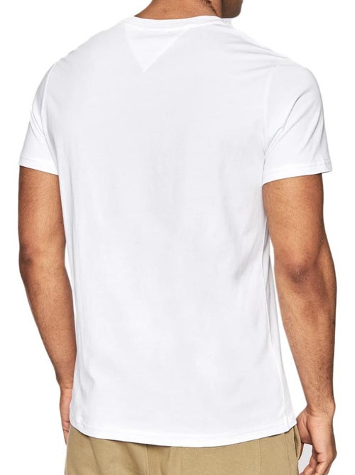 T-shirt Tommy Hilfiger Branco para Homem UM0UM03196 - Kiabi