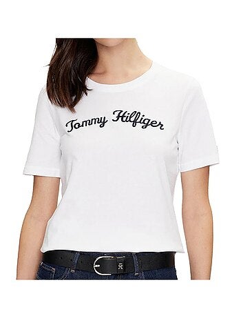 T-shirt Tommy Hilfiger Breezy Vermelha para Mulher