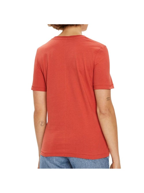 T-shirt Tommy Hilfiger Breezy Vermelha para Mulher - Kiabi T-shirt Tommy Hilfiger Breezy Vermelha para Mulher - Kiabi
