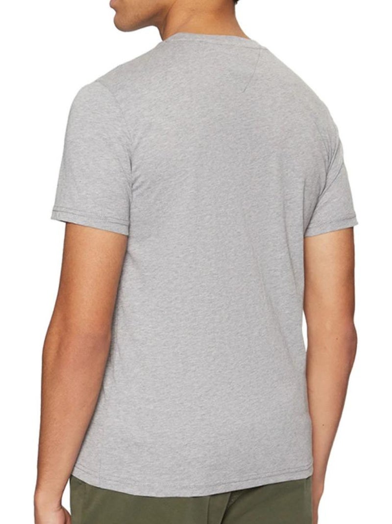 T-shirt Tommy Hilfiger Cinzenta Jaspe para Homem DM0DM20363 Cinza-prateado - Kiabi