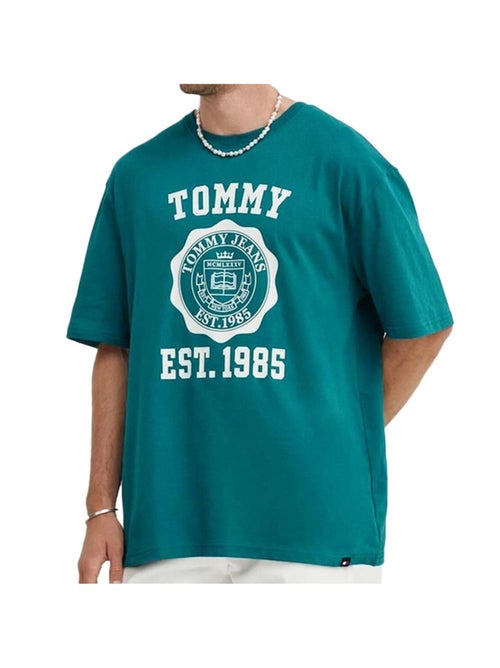T-shirt Tommy Hilfiger Crest Varsity Azul para Homem - Kiabi T-shirt Tommy Hilfiger Crest Varsity Azul para Homem - Kiabi