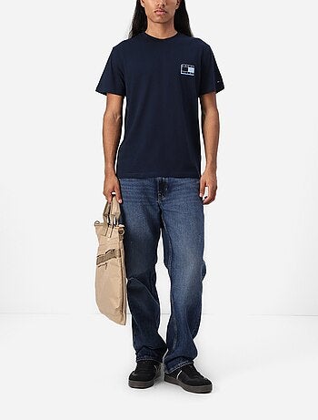 T-shirt tommy hilfiger de homem azul-marinho