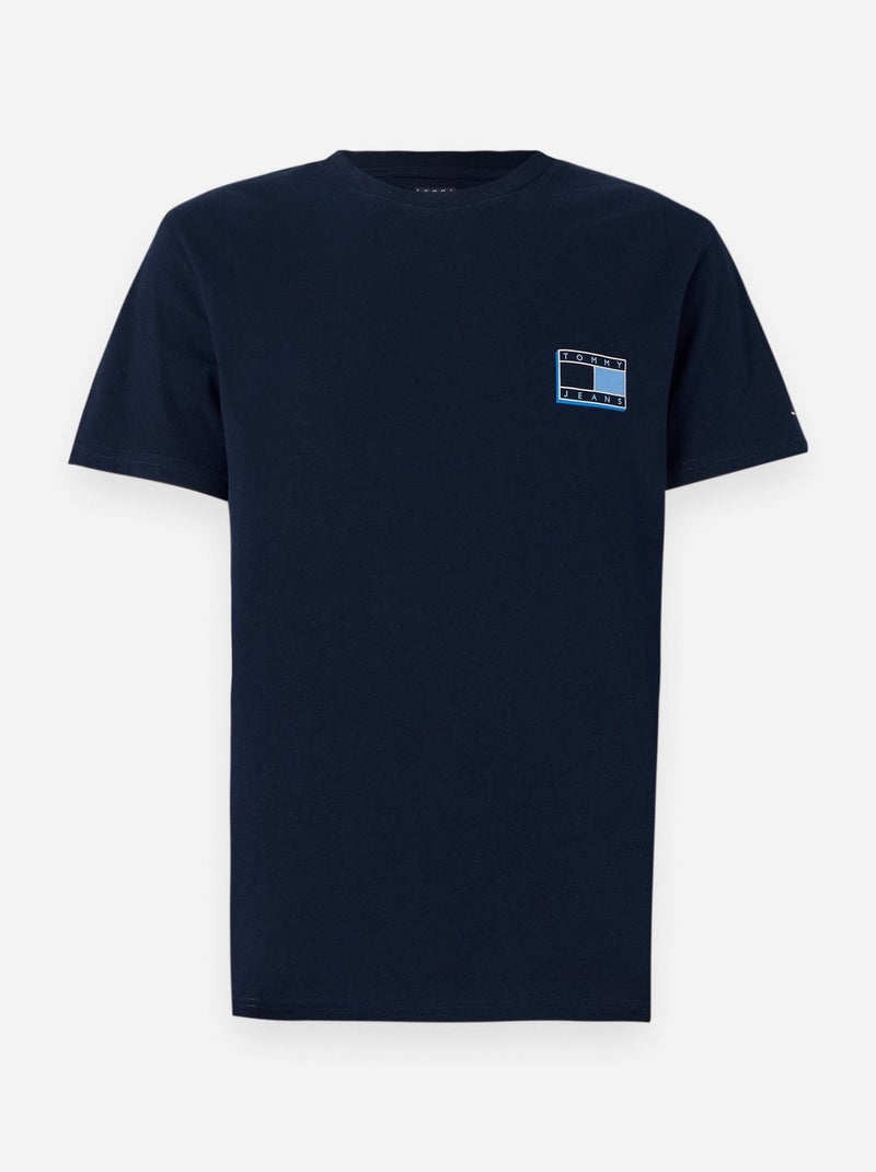 T-shirt tommy hilfiger de homem azul-marinho Azul - Kiabi