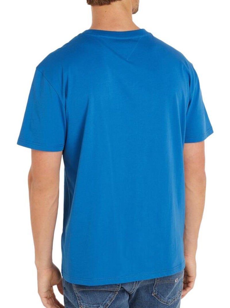 T-shirt Tommy Hilfiger DNA Azul para Homem Azul - Kiabi