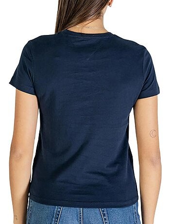 T-shirt Tommy Hilfiger Essencial Branco para Mulher
