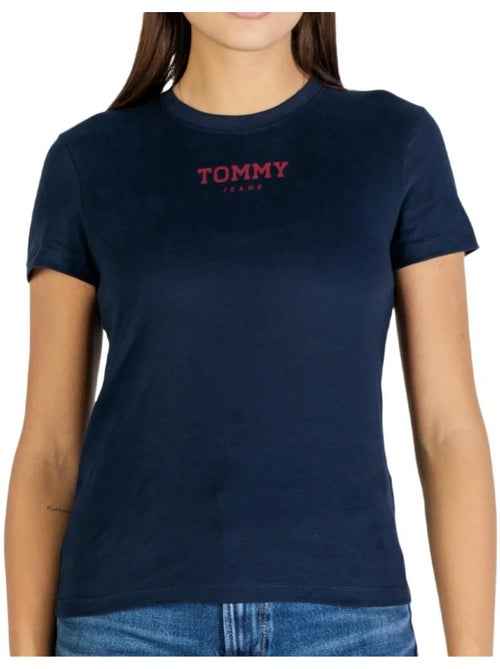 T-shirt Tommy Hilfiger Essencial Regular Fit para Mulher - Kiabi T-shirt Tommy Hilfiger Essencial Regular Fit para Mulher - Kiabi