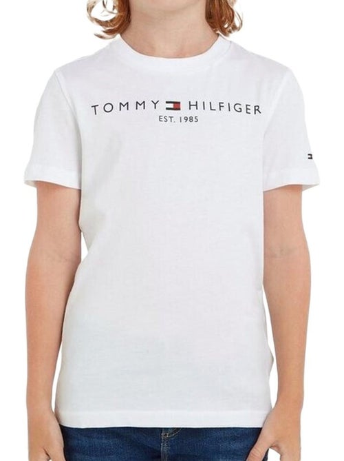 T-shirt tommy hilfiger essentialpol branco para rapaz - Kiabi T-shirt tommy hilfiger essentialpol branco para rapaz - Kiabi