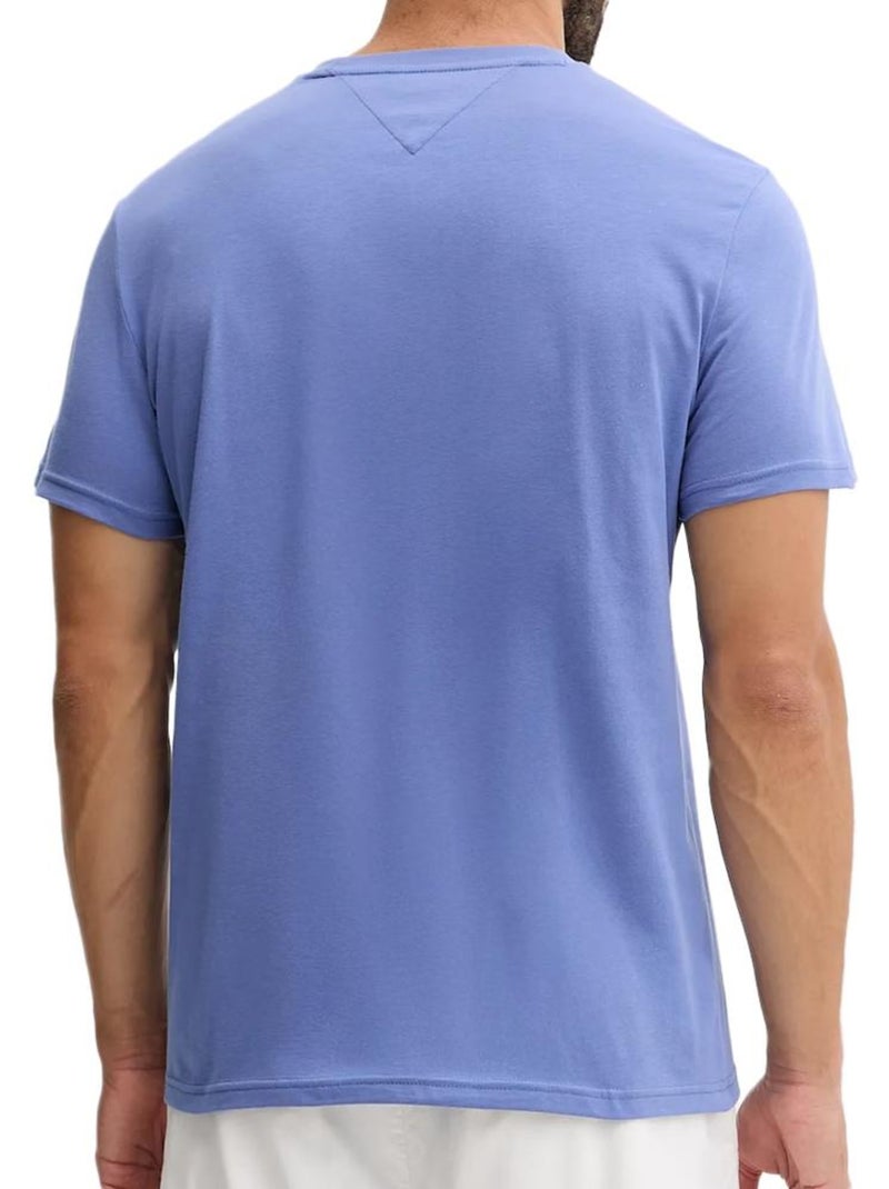 T-shirt Tommy Hilfiger Flag Azul para Homem Azul - Kiabi