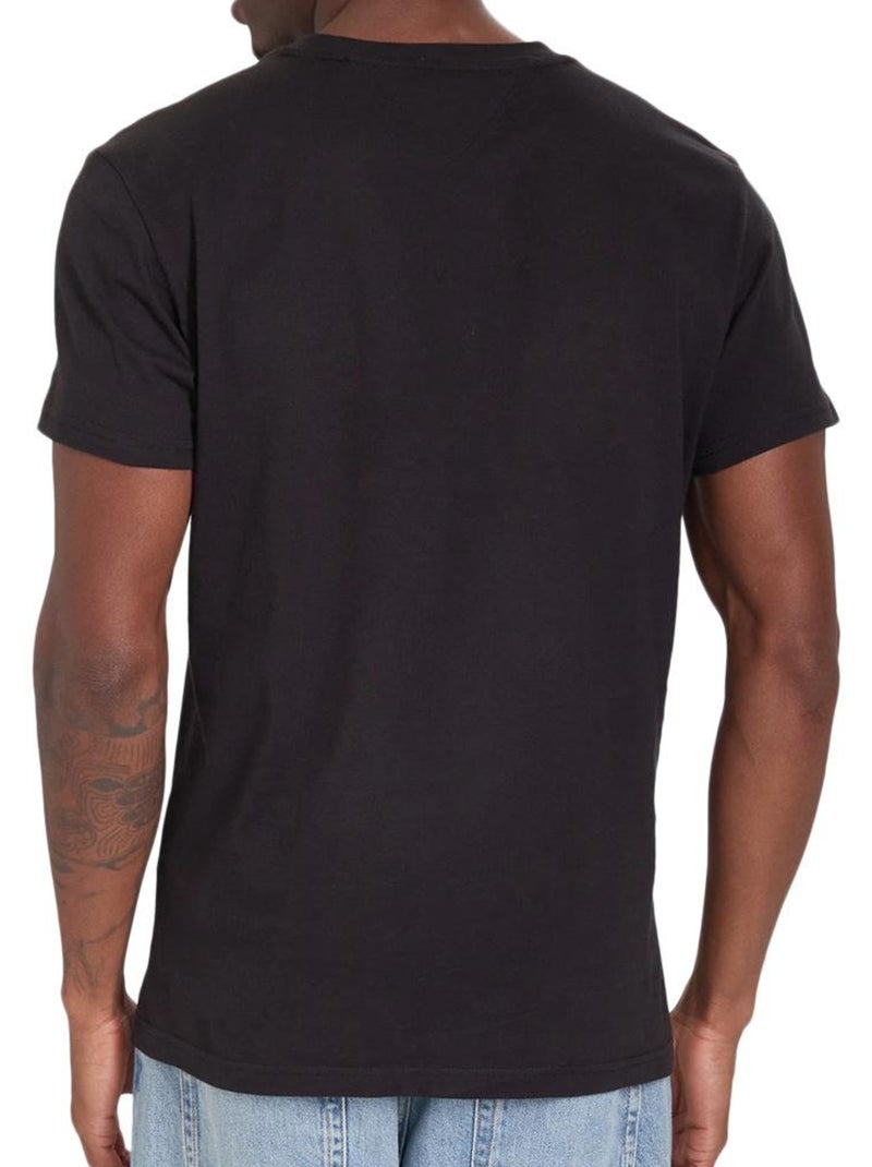 T-shirt Tommy Hilfiger Flag Preto para Homem DM0DM21977 Preto - Kiabi