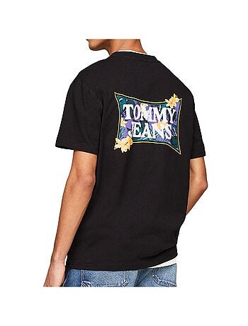 T-shirt tommy hilfiger flower power para homem