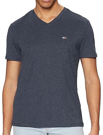 T-shirt Tommy Hilfiger Jaspe Azul-Marinho para Homem