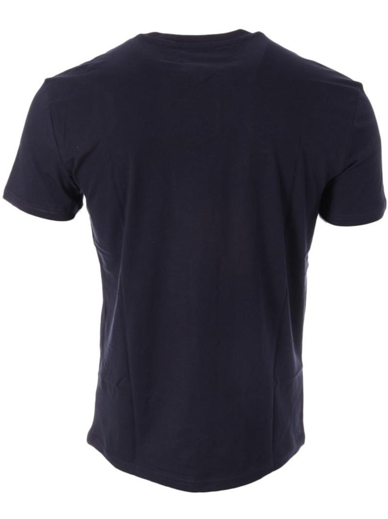T-Shirt Tommy Hilfiger Linear Regular Fit para Homem Azul-marinho - Kiabi