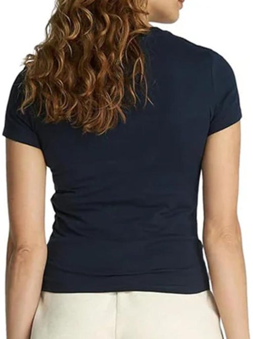 T-shirt Tommy Hilfiger Marine para Mulher Azul-Noite - Kiabi T-shirt Tommy Hilfiger Marine para Mulher Azul-Noite - Kiabi