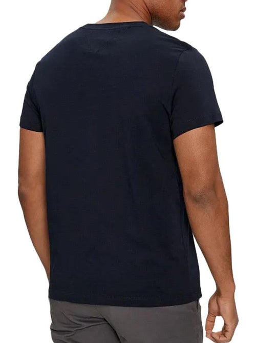 T-shirt Tommy Hilfiger para Homem Azul-Marinho MW0MW34428 - Kiabi T-shirt Tommy Hilfiger para Homem Azul-Marinho MW0MW34428 - Kiabi