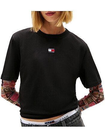 T-shirt Tommy Hilfiger para Mulher - Crachá Tjw Bxy